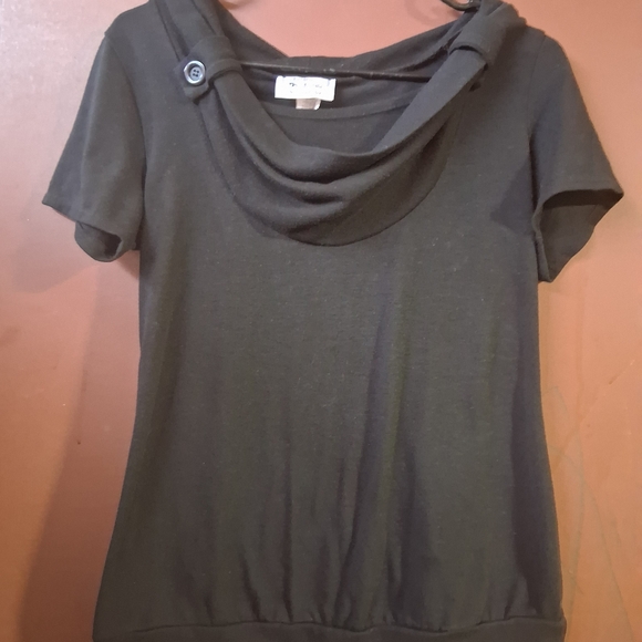 Nicole Tops - Nicole Black Maternity Top